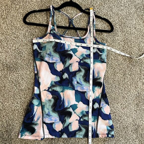 GAIAM Sodalite Blue Shine Bra Tank Size XS - Picture 4 of 5